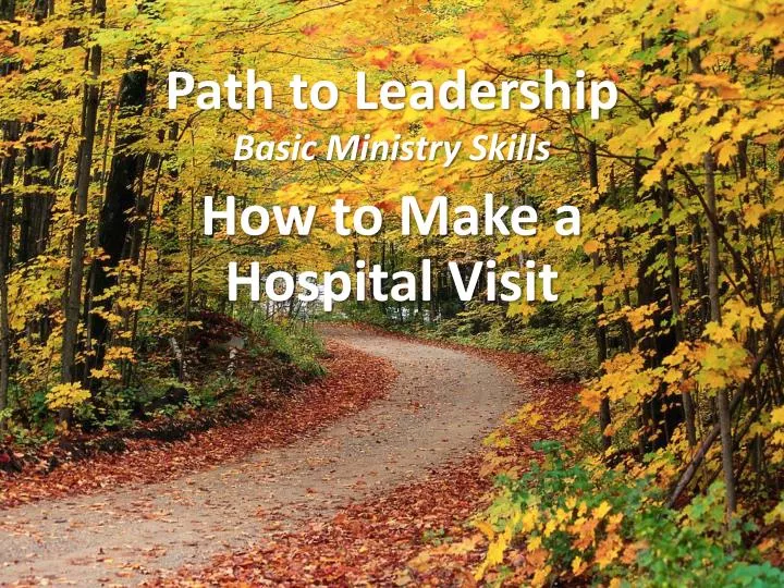 path to leadership