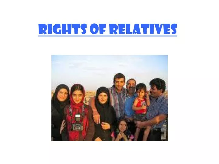 rights of relatives