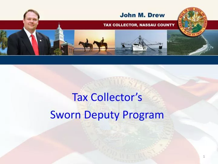 tax collector s sworn deputy program
