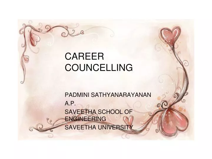 career councelling