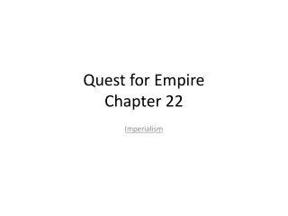 Quest for Empire Chapter 22