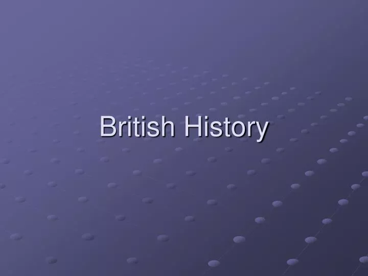 british history