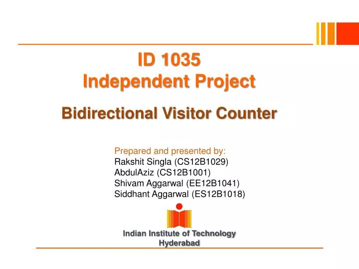 id 1035 independent project bidirectional visitor counter
