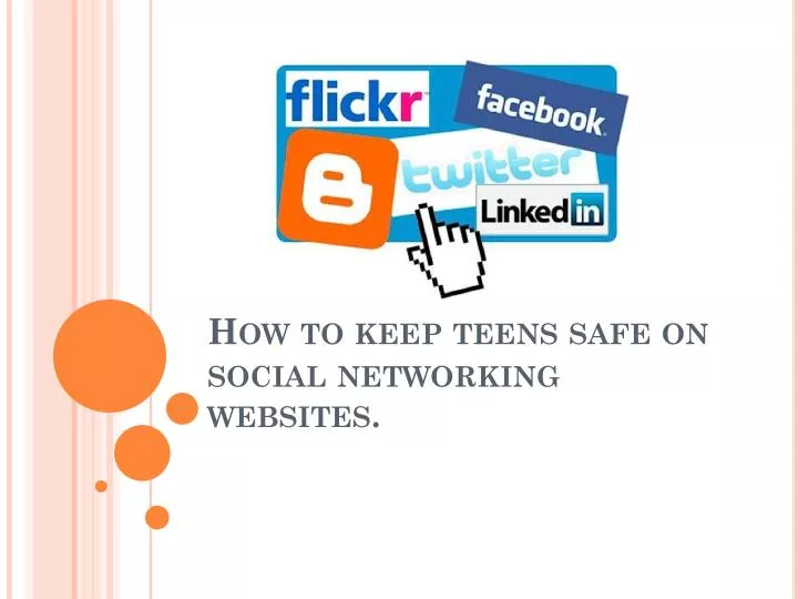 how to keep teens safe on social networking websites