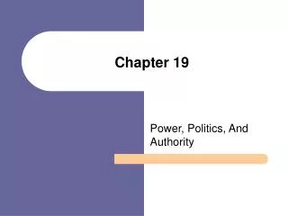 Chapter 19