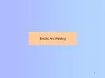 Electric Arc Welding - slide 1