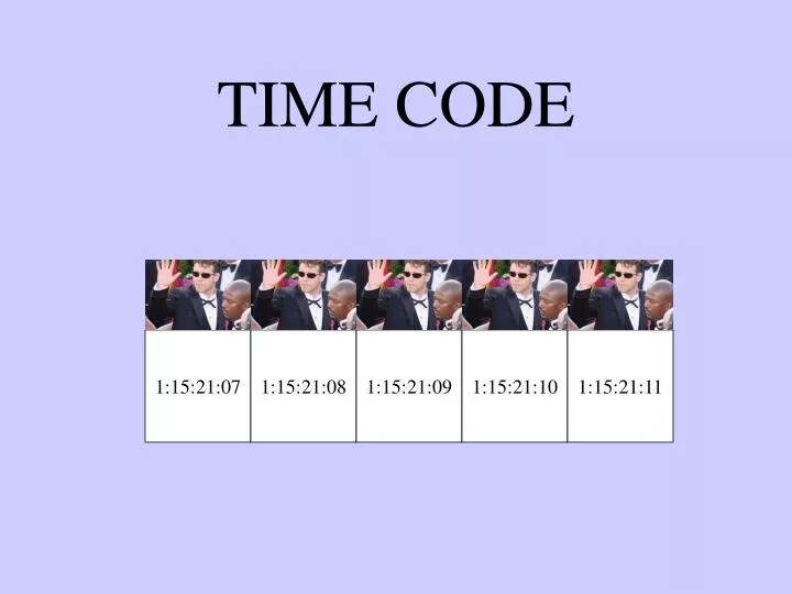 time code