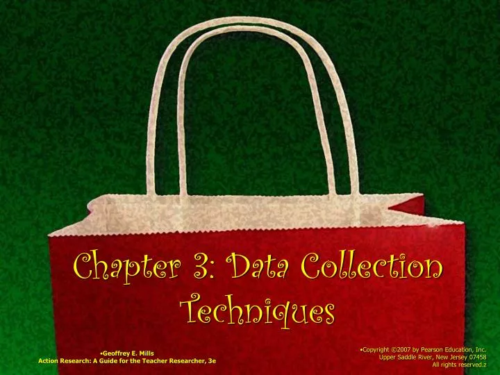 chapter 3 data collection techniques