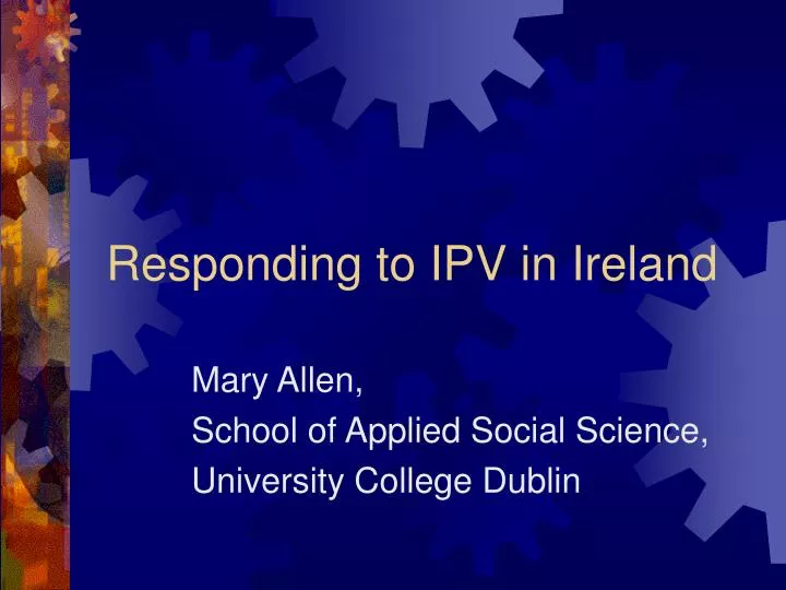 responding to ipv in ireland