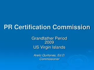 PR Certification Commission