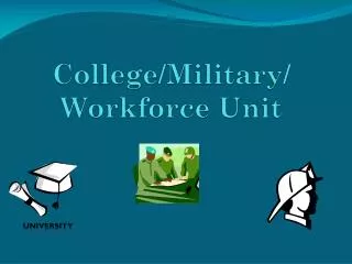 College/Military/ Workforce Unit