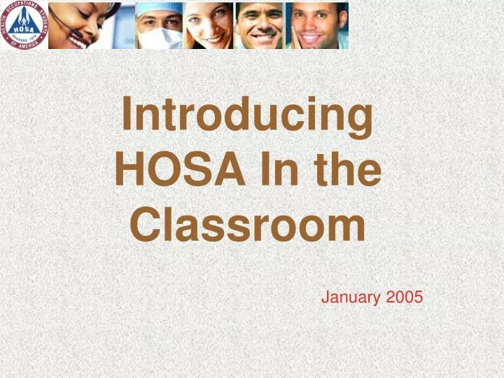 introducing hosa in the classroom