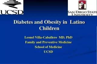 Diabetes and Obesity in Latino Children