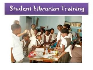 Student Librarian Training