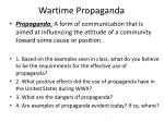 The Impact of Propaganda and Warfare Tactics During World War II - slide 1