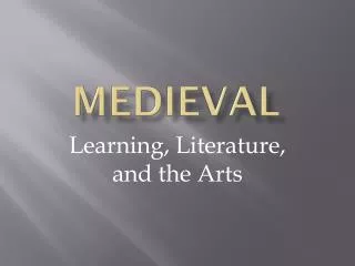 medieval