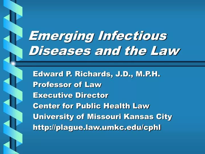 emerging infectious diseases and the law
