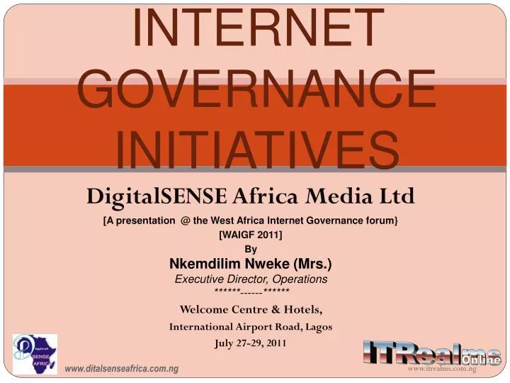 internet governance initiatives