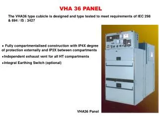 VHA 36 PANEL