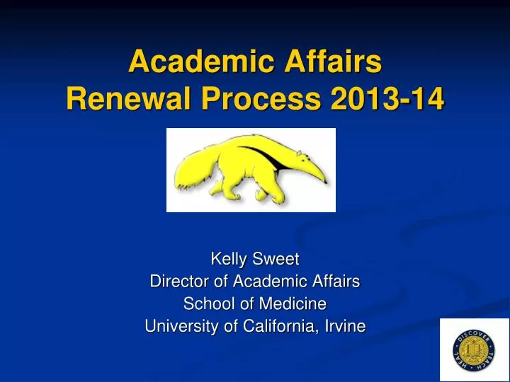 academic affairs renewal process 2013 14