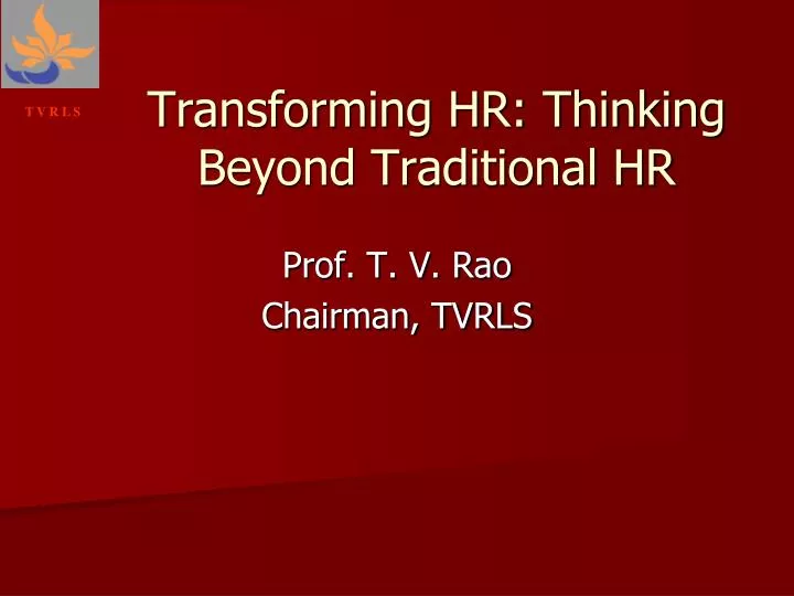 transforming hr thinking beyond traditional hr
