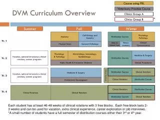 DVM Curriculum Overview