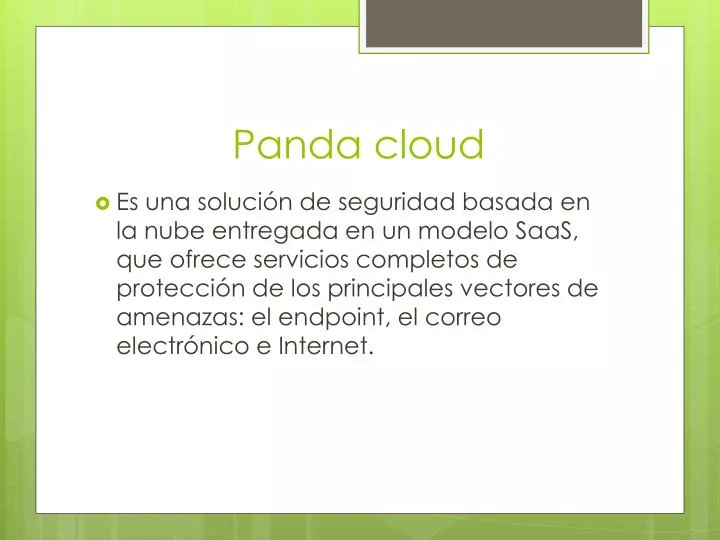 panda cloud