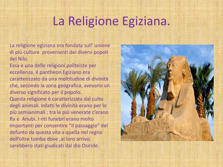 la r eligione egiziana