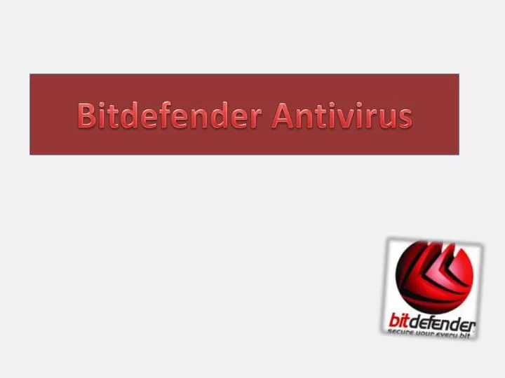 bitdefender antivirus