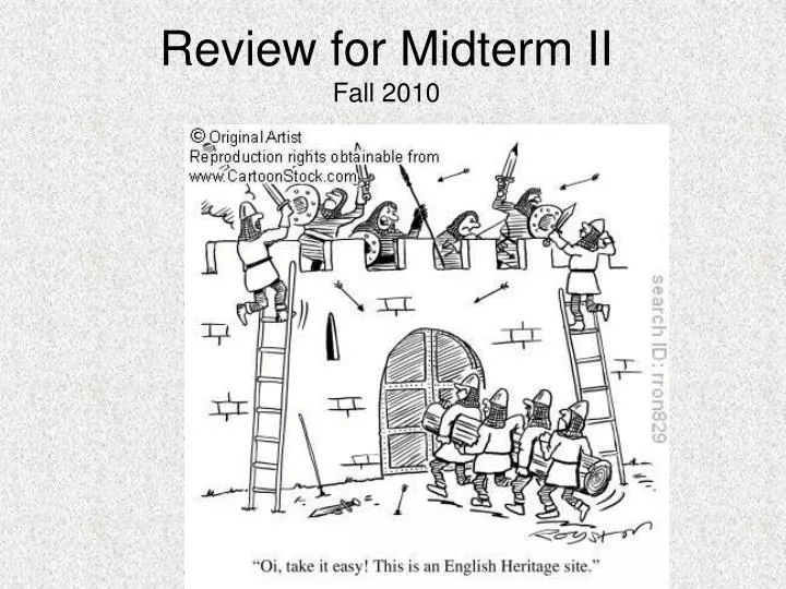 review for midterm ii fall 2010