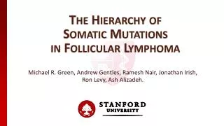 The Hierarchy of Somatic Mutations in Follicular Lymphoma