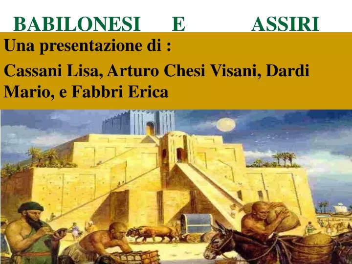 babilonesi e assiri