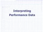 Interpreting Performance Data - slide 1