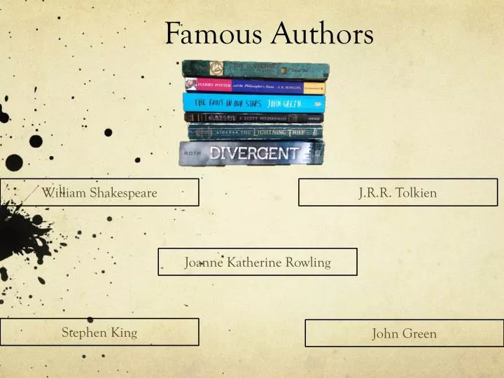 famous authors