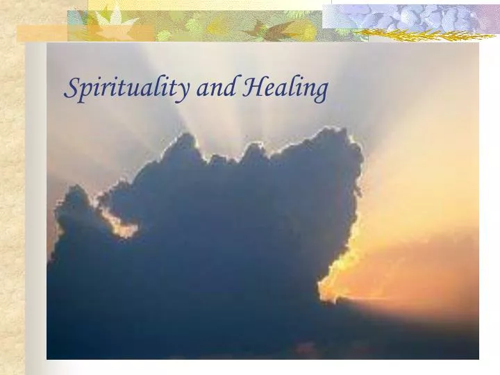 spirituality and healing