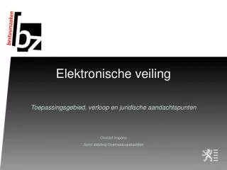 elektronische veiling