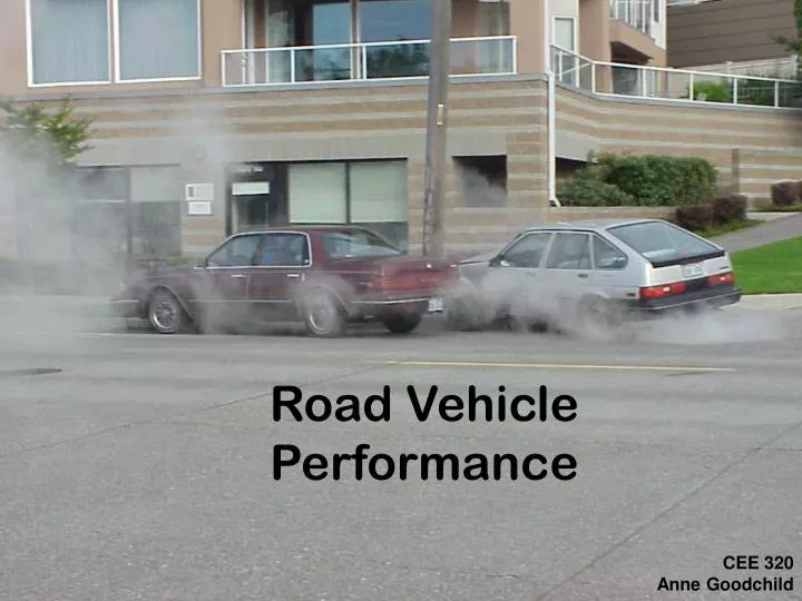 road vehicle performance