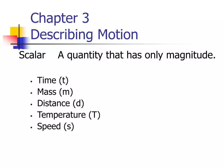 chapter 3 describing motion