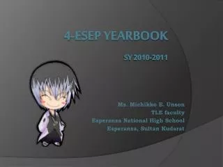 4-ESEP YEARBOOK SY 2010-2011