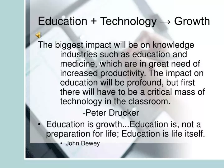 education technology growth
