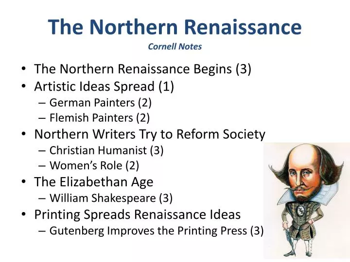 the northern renaissance cornell notes