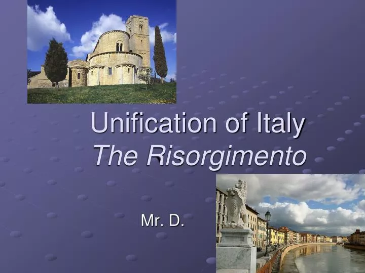 unification of italy the risorgimento