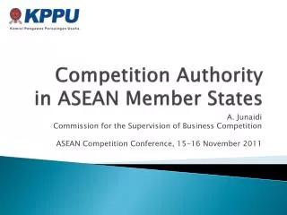 Competition Authority in ASEAN Member States