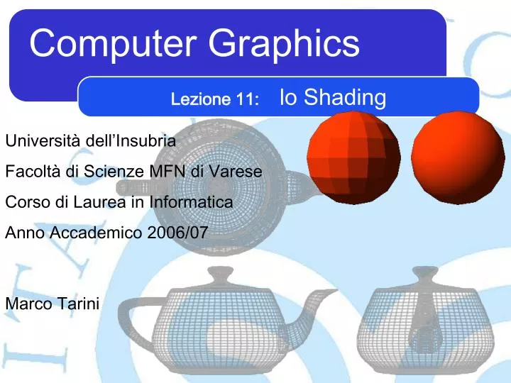 computer graphics