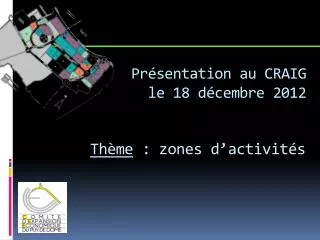 pr sentation au craig le 18 d cembre 2012