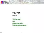 VOL-VCA versie 4.4 Veiligheid 		voor 		Operationeel 		Leidinggevenden - slide 1