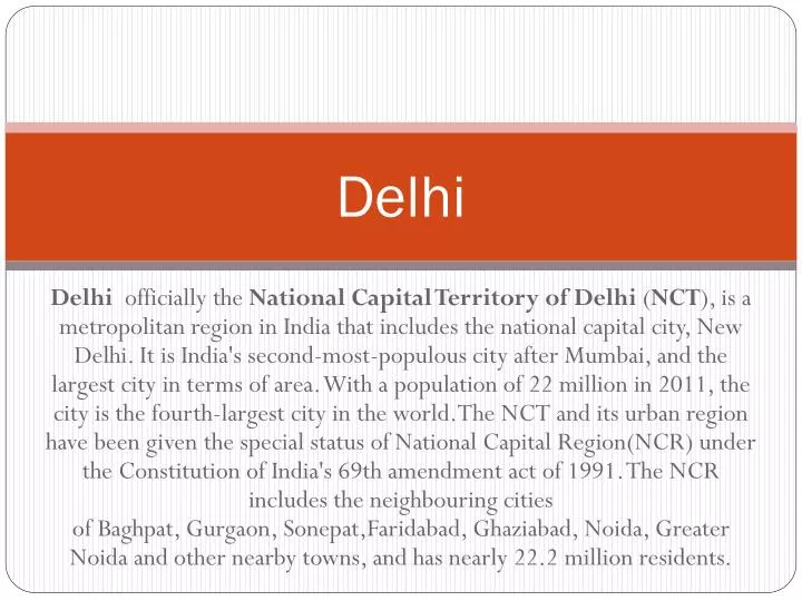 delhi