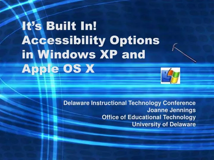 it s built in accessibility options in windows xp and apple os x