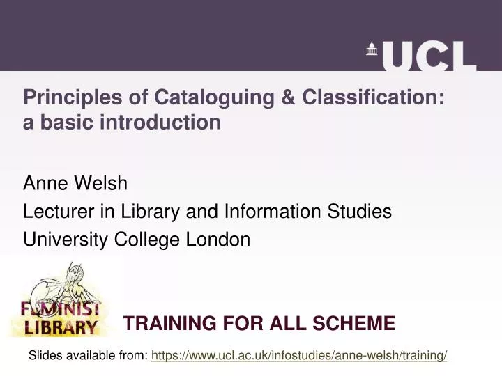 principles of cataloguing classification a basic introduction