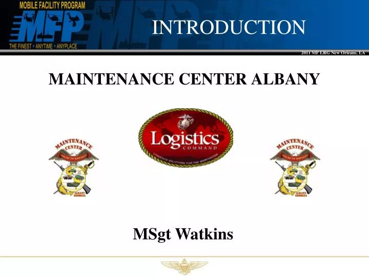 maintenance center albany